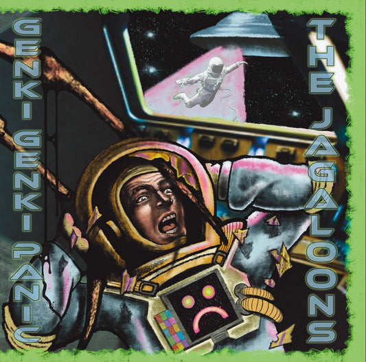 OMR-073 Genki Genki Panic/The Jagaloons (Split 7”) Colored Vinyl