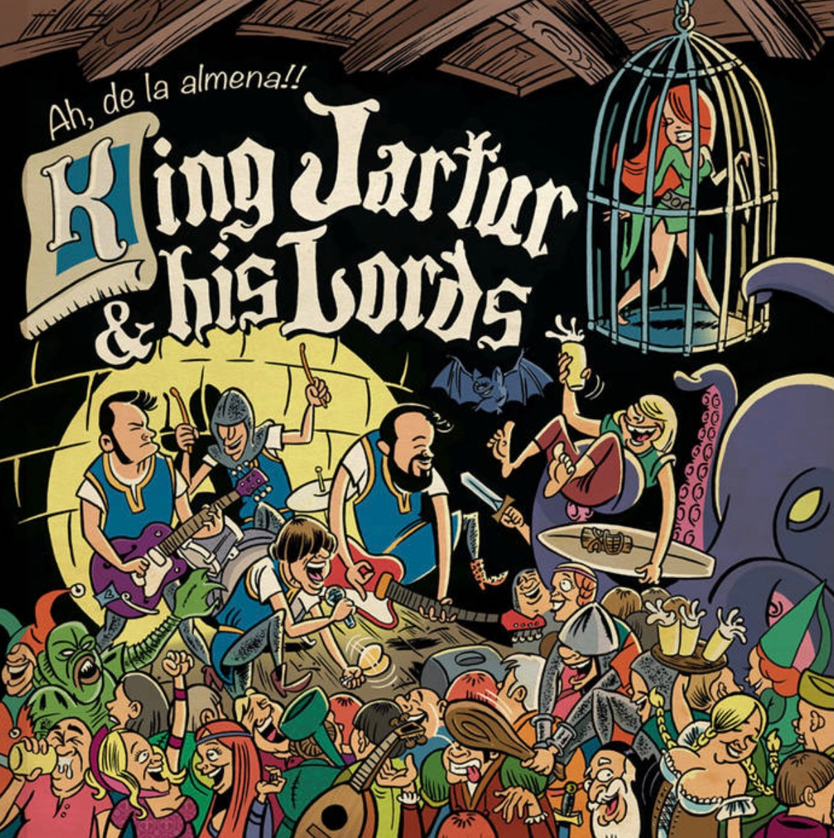 OMRDST-021 King Jartur & His Lords “Ah, de la almena!!” 12 inch LP