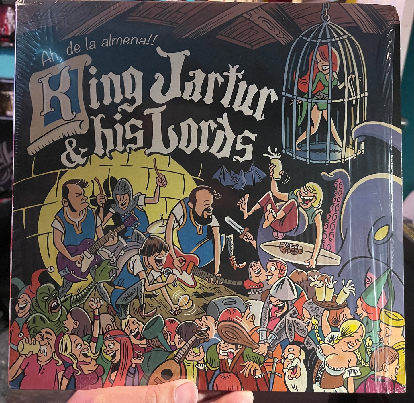 OMRDST-021 King Jartur & His Lords “Ah, de la almena!!” 12 inch LP