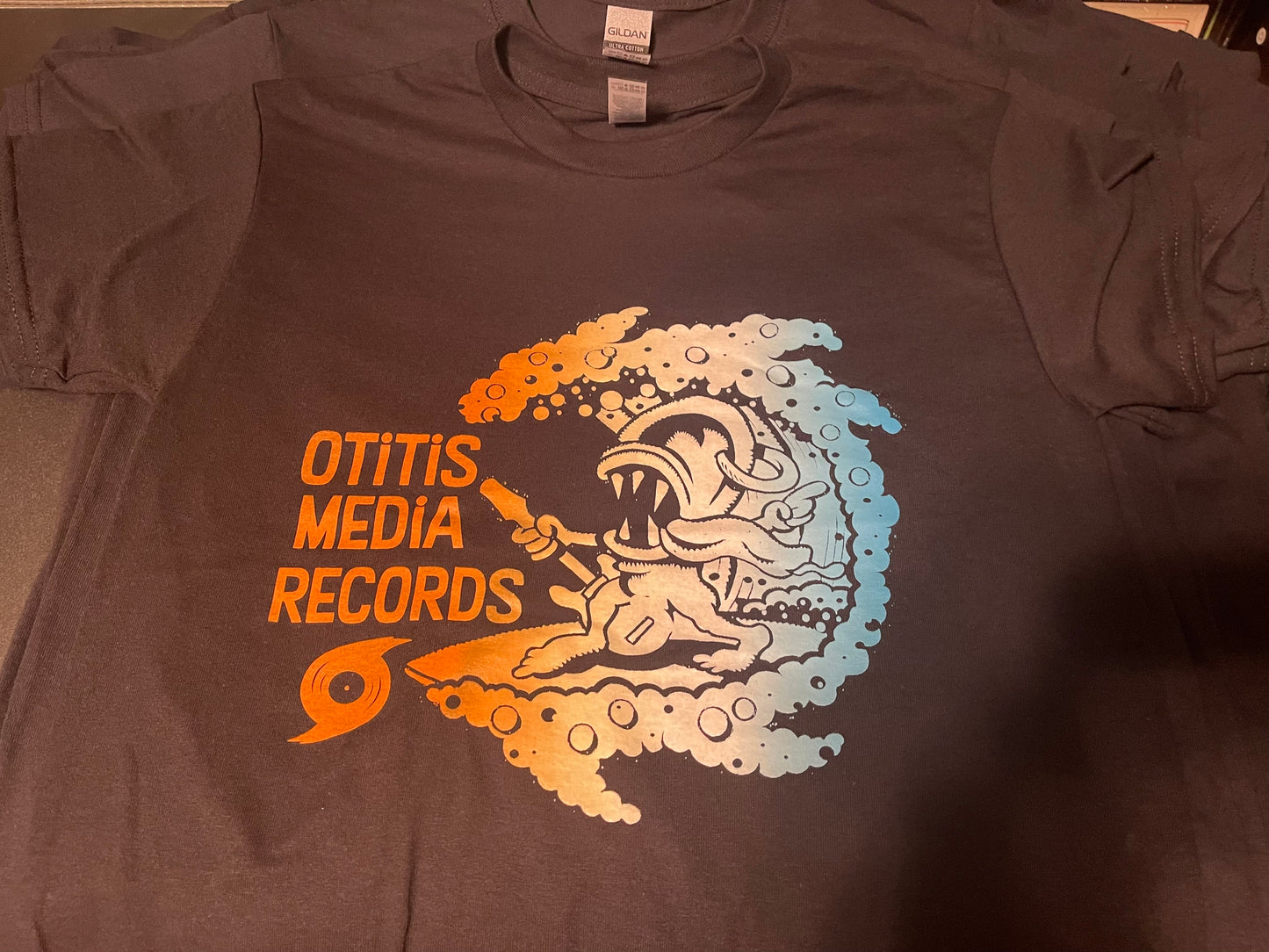 OMRMCH 006 Otitis Media Records “Surfin’ Ear Guy” T-Shirt!