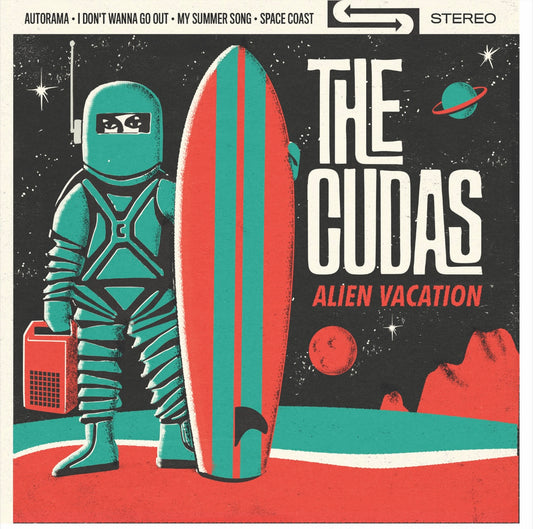 OMR-046 THE CUDAS “ Alien Vacation” 7 inch EP