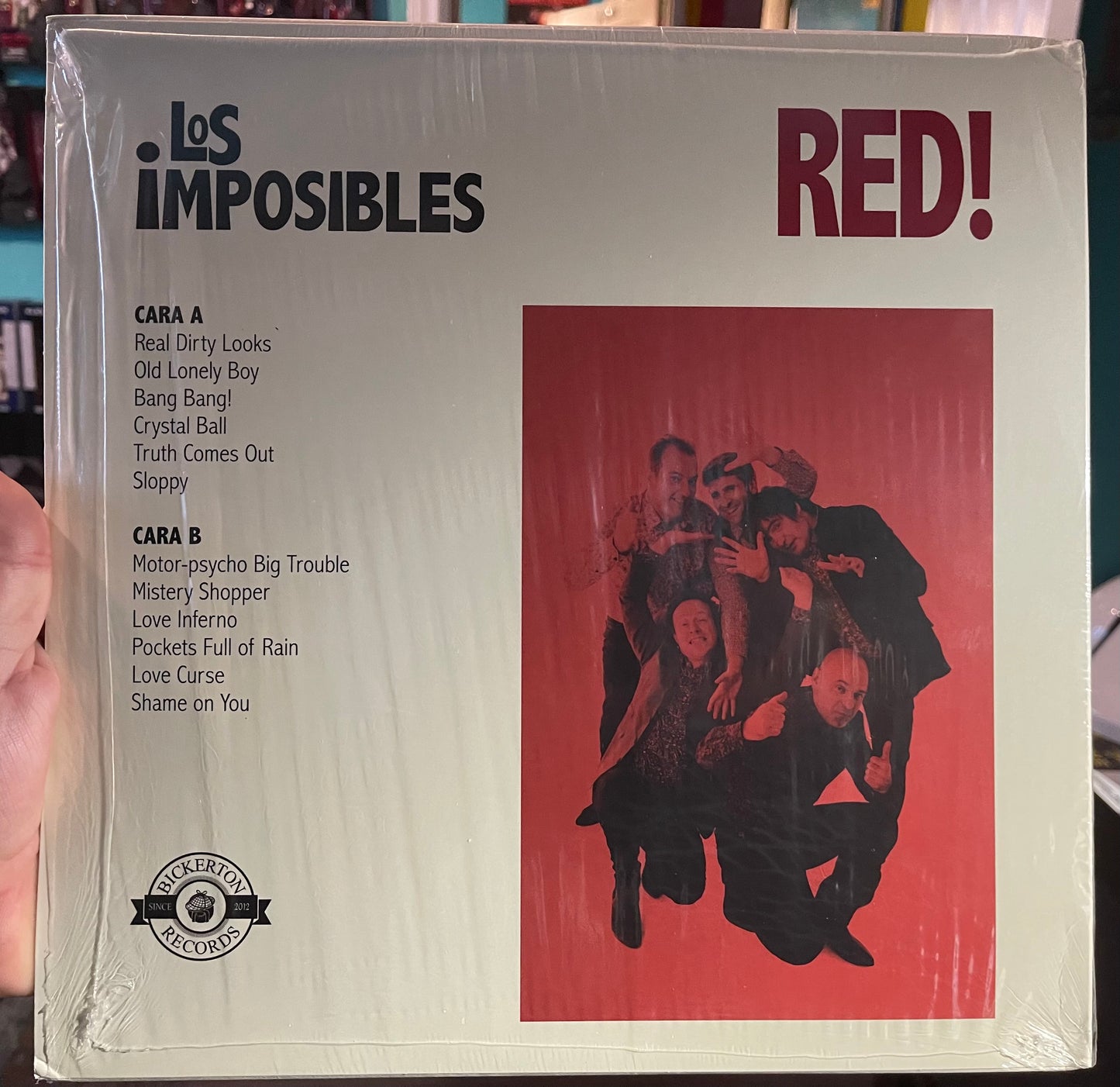 OMRDST-020 Los Imposibles “Red” LP (Import)