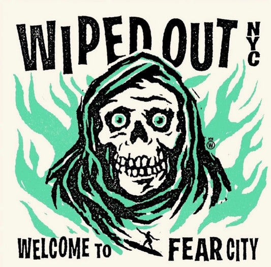 OMR-077 Wiped Out “Welcome To Fear City” LP (Random Colored Vinyl)