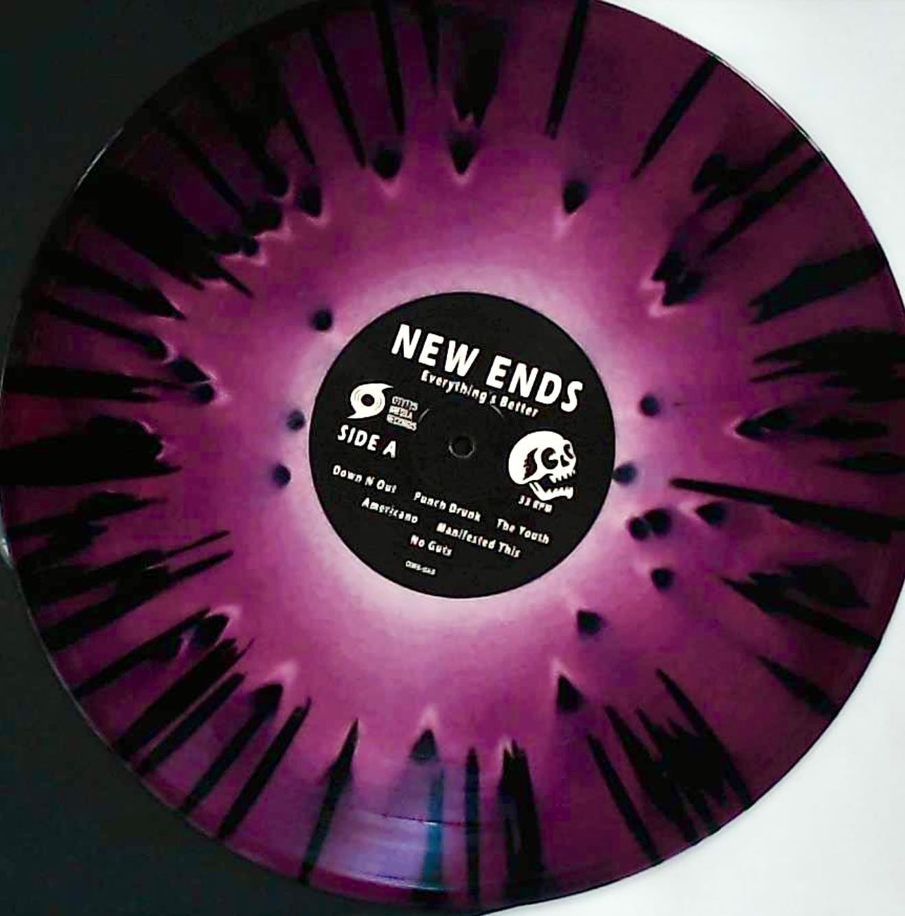 OMR-060 NEW ENDS “Everything’s Better” LP, CD, Tape