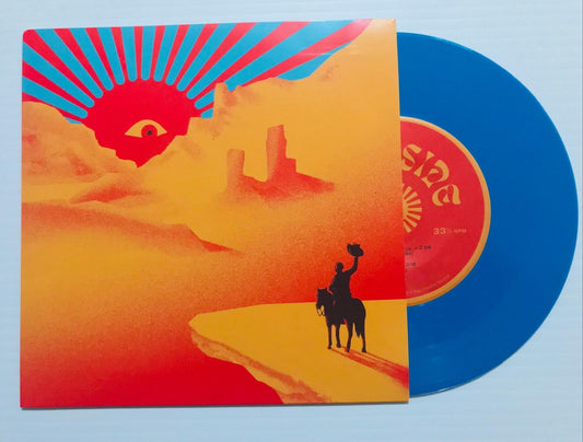 OMRDST-039 King Pelican “East Meets West” 7” EP (Blue Vinyl)