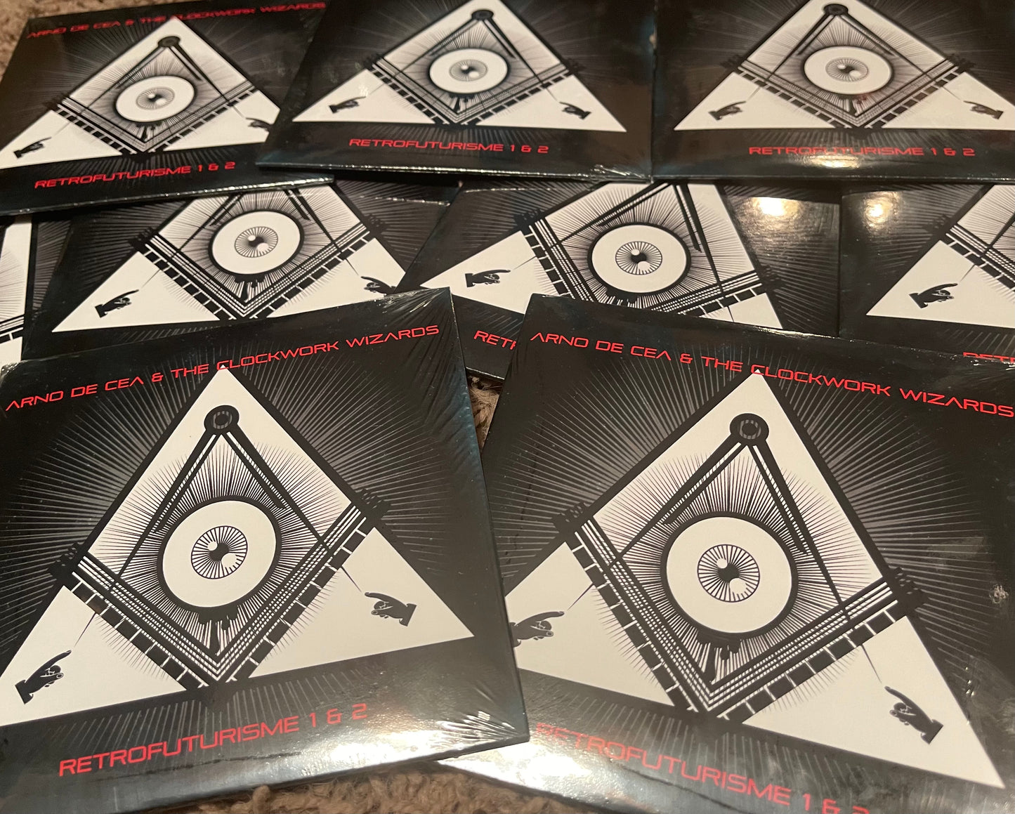 OMR-045 Arno De Cea & The Clockwork Wizards "Retrofuturisme 1 & 2" CD