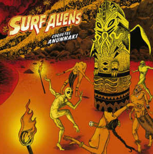 OMRDST 004 Surf Aliens “Coquetal Annunaki” 10 inch Vinyl Record
