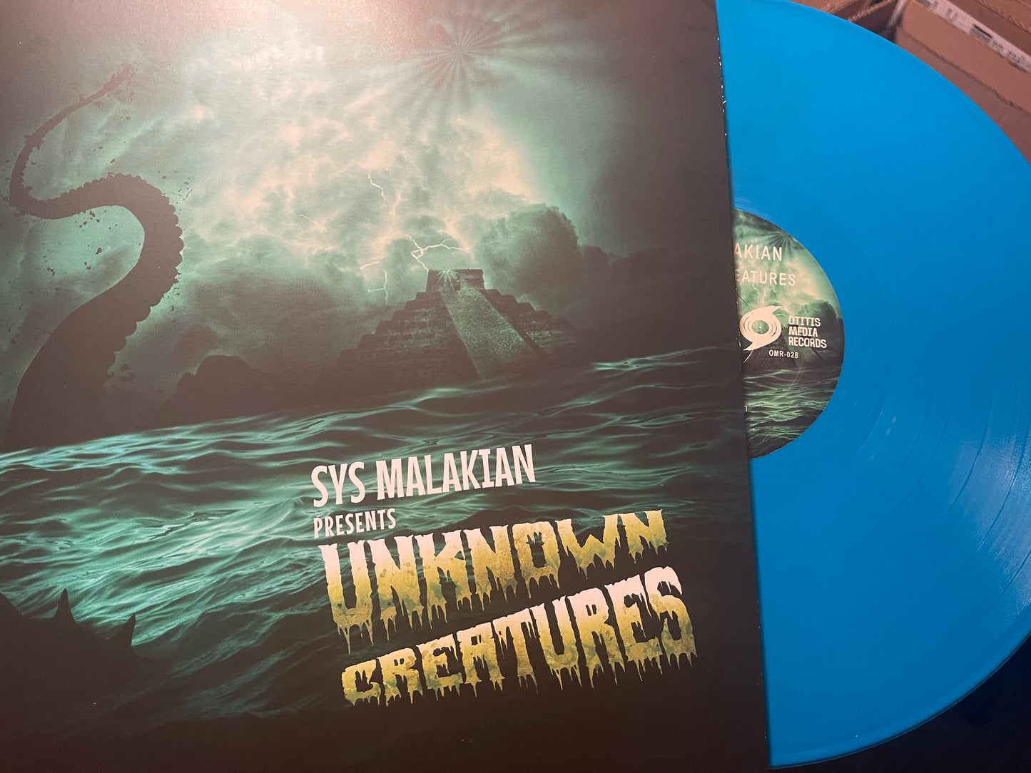 OMR-028 SYS MALAKIAN “Unknown Creatures” 12 inch Vinyl LP (Random Color)