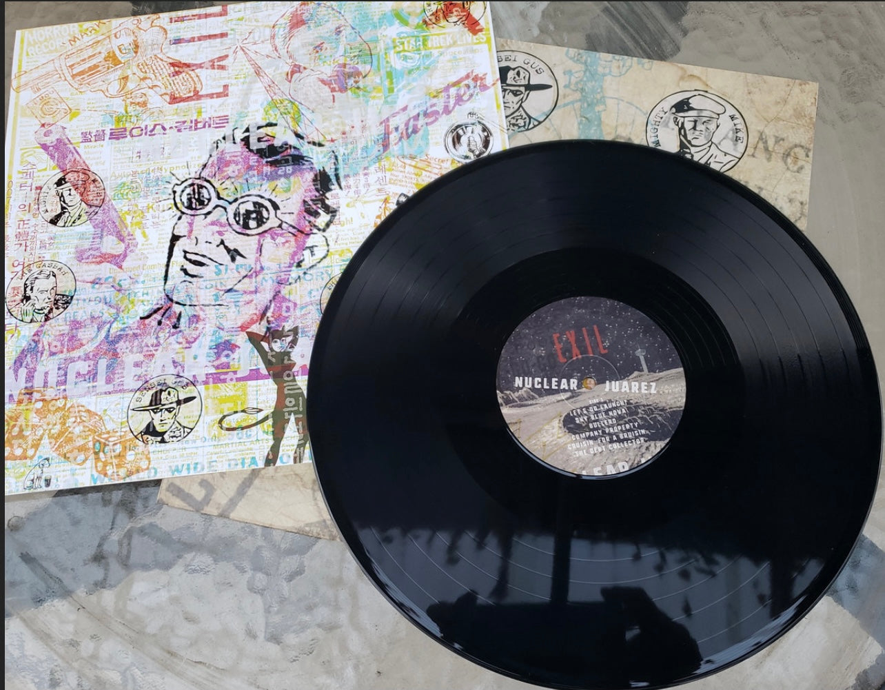 OMRDST-012 Nuclear Juarez “Exil” 12 inch Vinyl LP