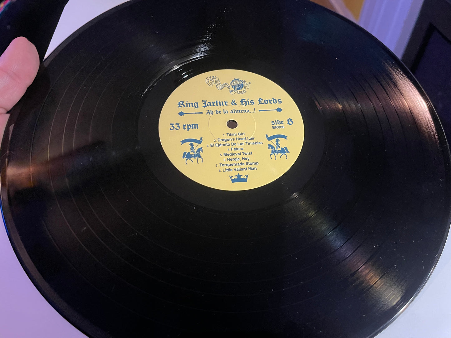 OMRDST-021 King Jartur & His Lords “Ah, de la almena!!” 12 inch LP