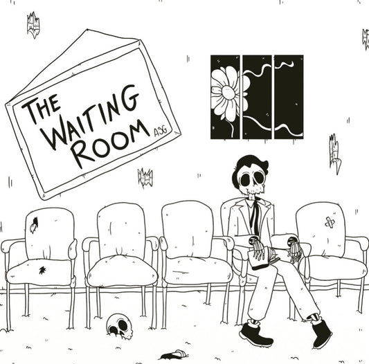 OMR-055 All Systems Go “The Waiting Room” 10” Vinyl (Black w/White Splatter)